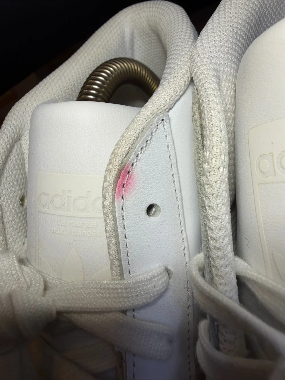 adidas White High-Top Shell Toe Sneakers